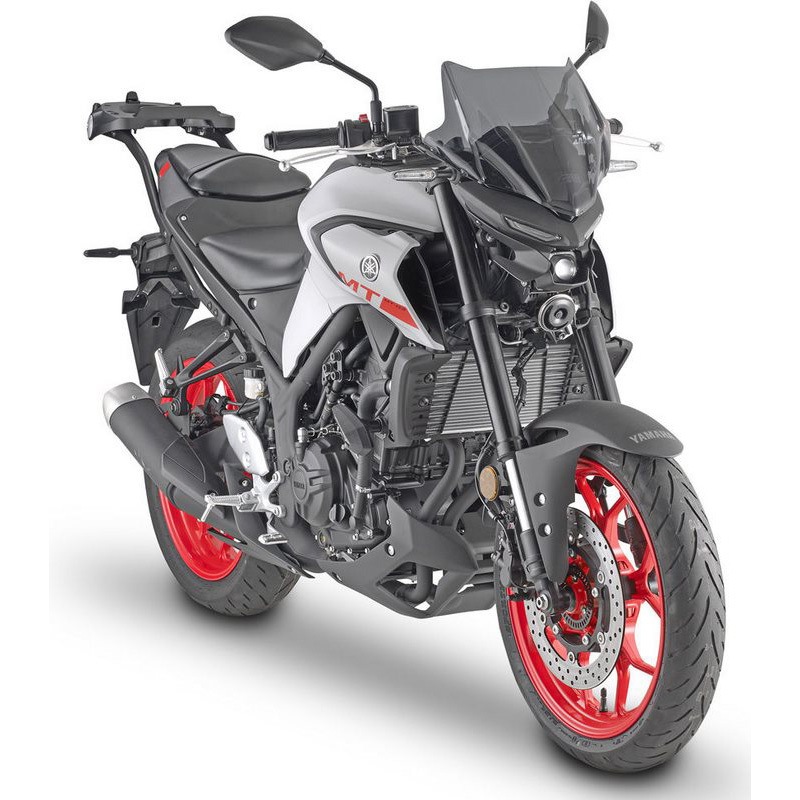 4128S スクリーン Kawasaki Z650 20 Yamaha MT03 20スモーク dim. H×W