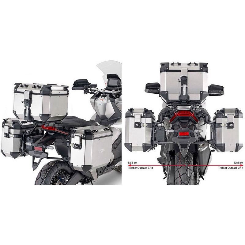 PLO1188CAM スペシフィックパニアホルダー PL ONEFIT Trekker Outback MONOKEYR CAMSIDE 1個 GIVI(ジビ) 【通販モノタロウ】