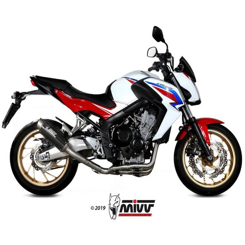 H.055.L2P マフラー Gp Pro カーボンエキゾースト 1個 MIVV (ミヴ