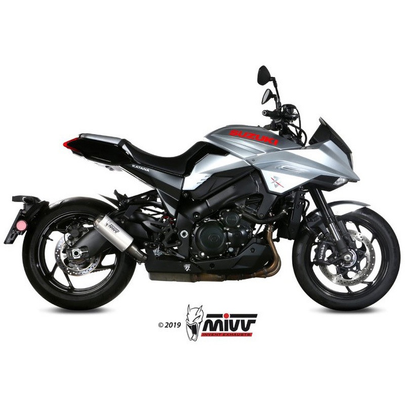 S.056.LM3X マフラー Mk3 ステンレスエキゾースト 1個 MIVV (ミヴ