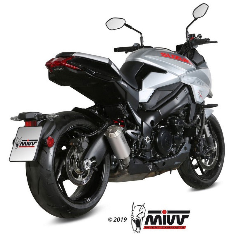 S.056.LM3X マフラー Mk3 ステンレスエキゾースト 1個 MIVV (ミヴ