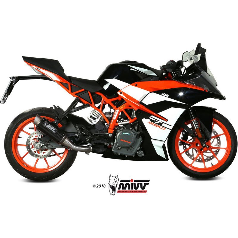 KT.019.L2P マフラー SPORT スリップオンマフラー GPpro カーボン KTM