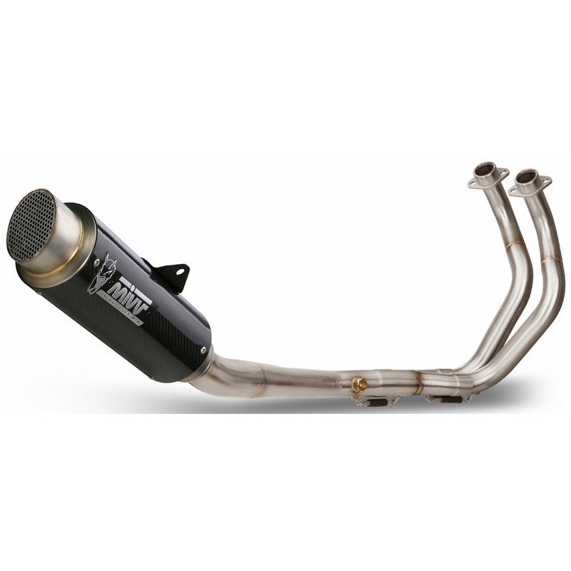 Y.045.L2P マフラー SPORT フルシステム 2x1 マフラー GPpro カーボン WITH CATALYZER CONVERTING KIT YAMAHA MT07 1個 MIVV (ミヴ) 【通販モノタロウ】