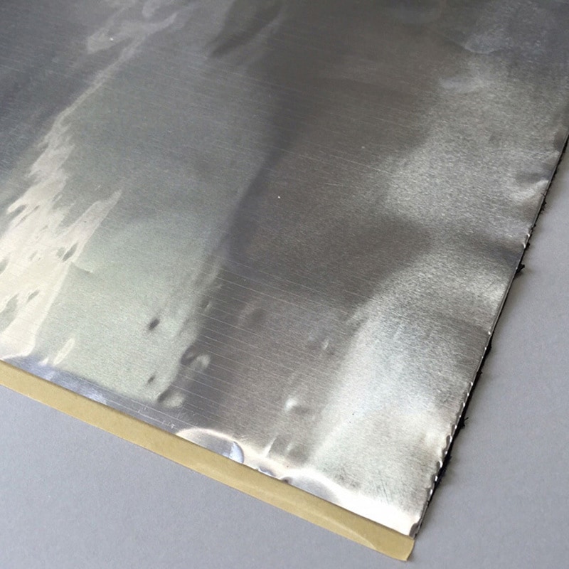 DA-8D-A 拘束型制振シートハヤダンパーDA-8D-A粘着付き 早川ゴム 幅300mm厚さ1.5mm 1セット(20枚)