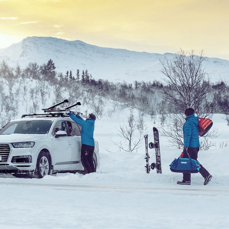 TH7325 THULE スキー・スノーボードアタッチメント Snow Pack Extender THULE 1セット(2本) TH7325