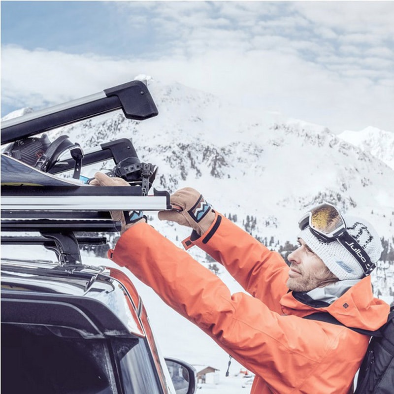 TH7325 THULE スキー・スノーボードアタッチメント Snow Pack Extender THULE 1セット(2本) TH7325