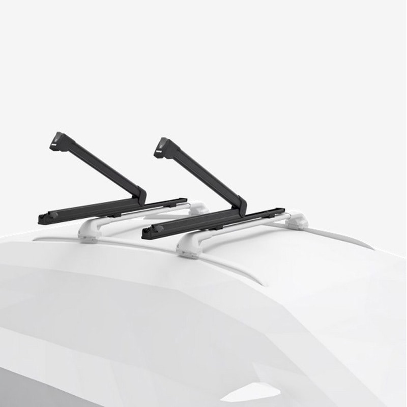 ///THULE スキー スノーボードアタッチメント ケプニカイザー 728 未使用/// THULE スキーキャリア 2個セット 鍵付き スキー\u0026スノーボード用