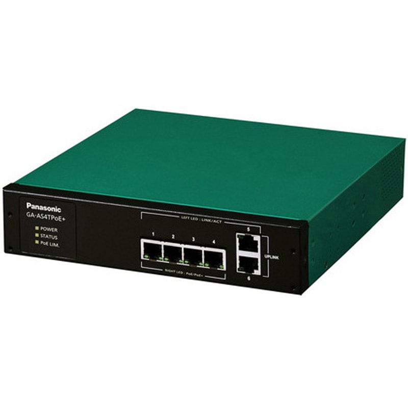 ルーター・ネットワーク機器 Panasonic GA-AS4TPodE+ PN25048 GA-AS4TPoE+ 1台 Panasonic(パナソニック) 【通販モノタロウ】