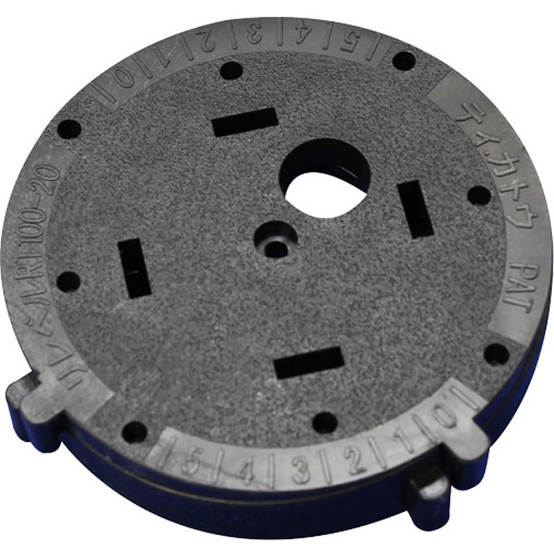 RT100-20 リレベル 水平ワンタッチ基礎パッキン ティカトウ 高さ20～25mm外径100mm 1箱(60個)
