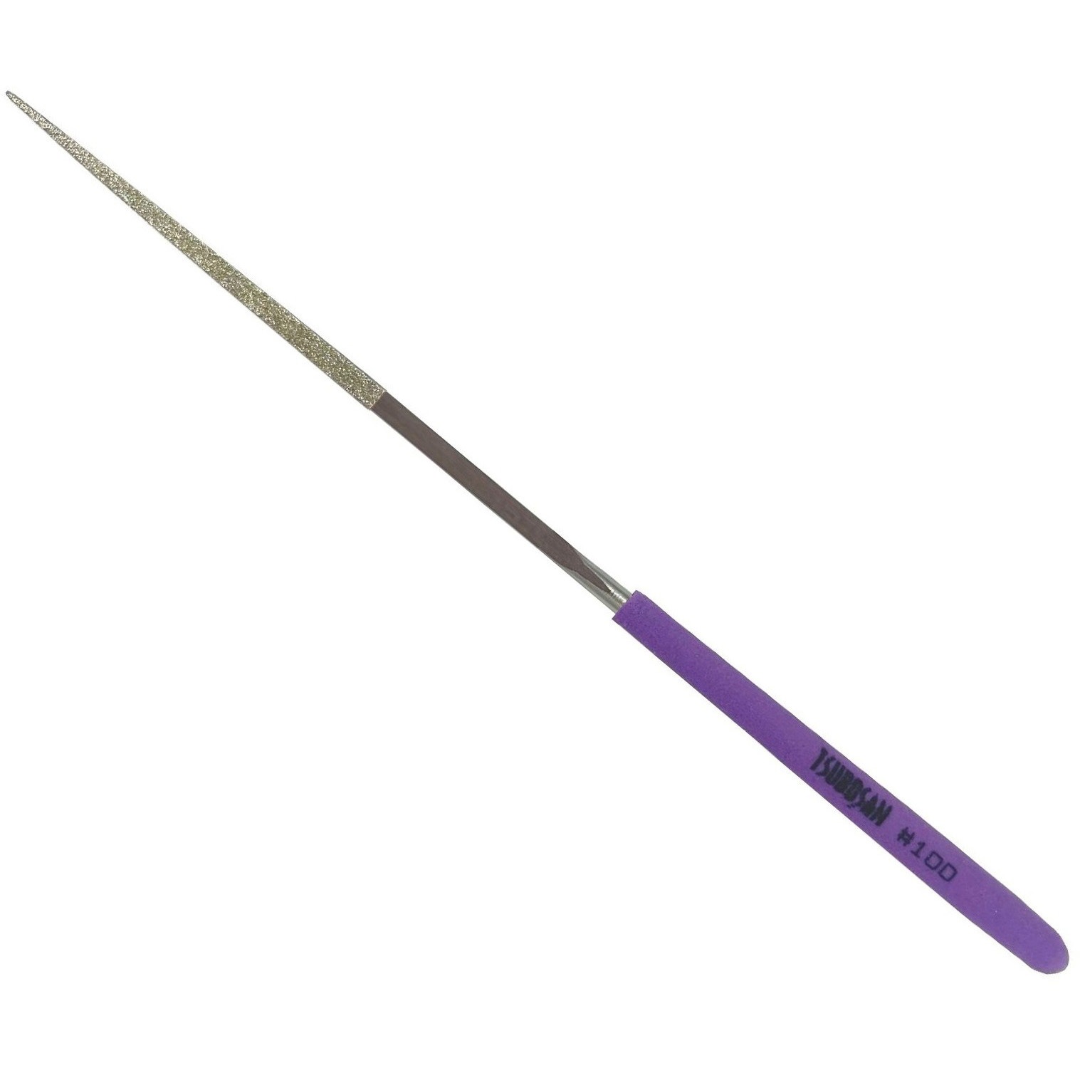 DSKA1000 ダイヤモンドヤスリ Sタイプ #100 ツボサン 角 全長170mm厚さ