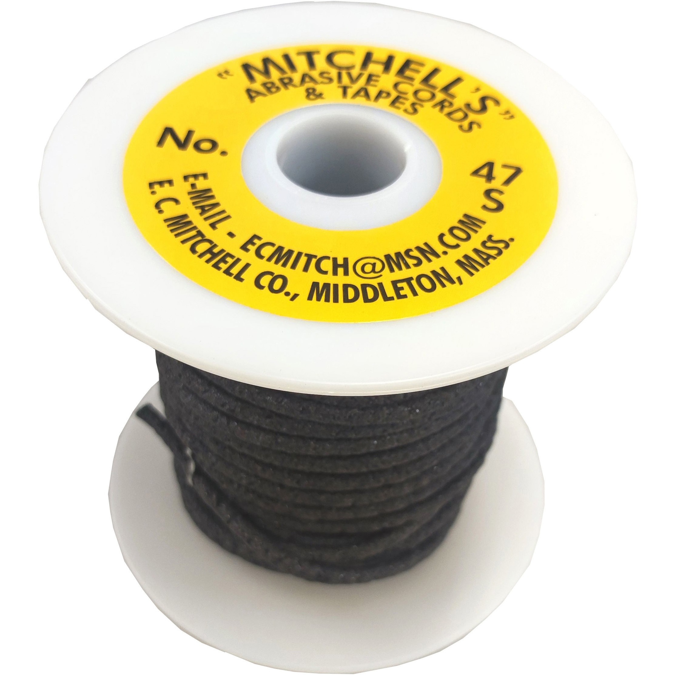 MHIMO-47S 紐(ひも)ヤスリ ミッチェル 丸 粒度#120 幅3.2mm  MHIMO-47S