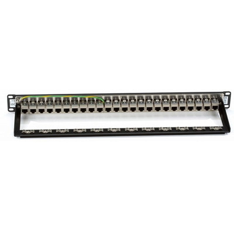 JPM814A CAT6フィードスルー・パッチパネル ScTP・24ポート 1台 BLACK BOX 【通販モノタロウ】