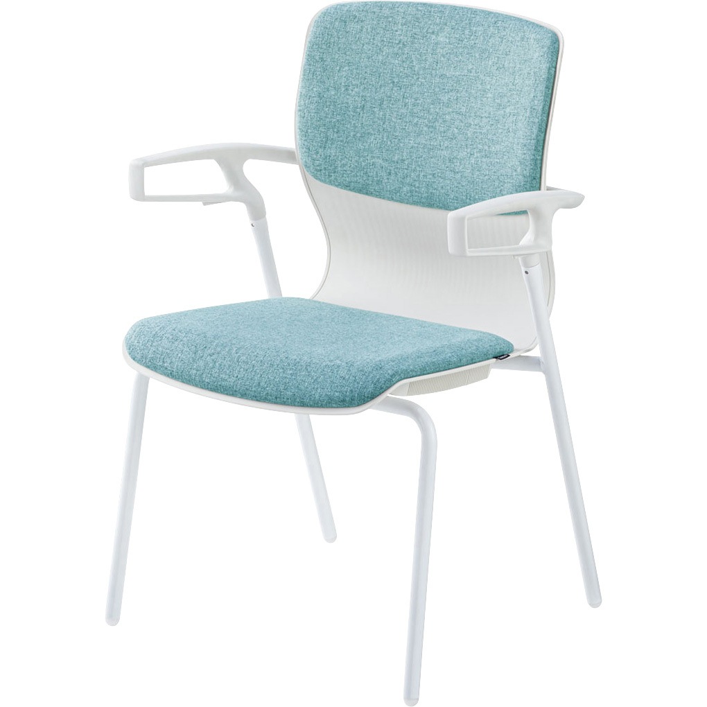 6-118-1503 ミーティングチェア Cazetora[カゼトラ]4本脚(固定脚) 内田洋行 質量10.2kg   6-118-1503