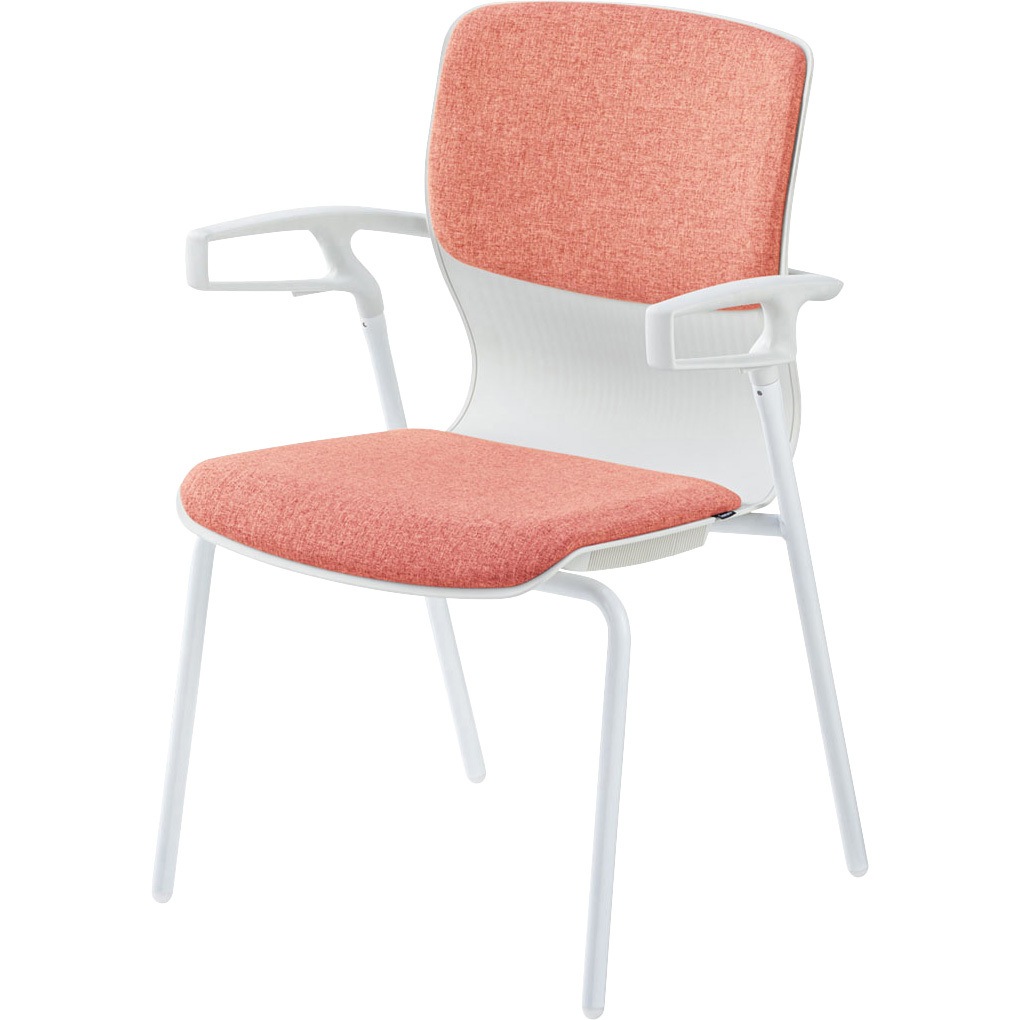 6-118-1507 ミーティングチェア Cazetora[カゼトラ]4本脚(固定脚) 内田洋行 質量10.2kg   6-118-1507