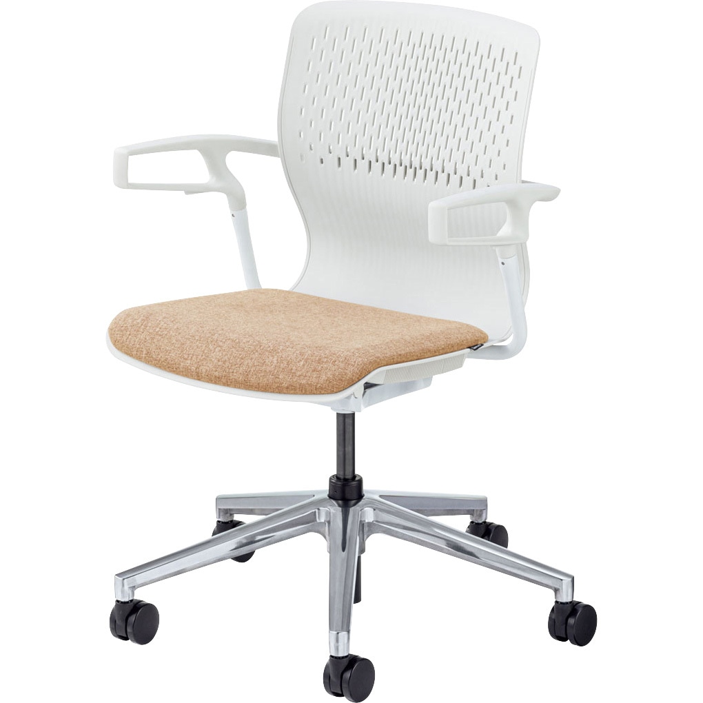 6-118-1404 ミーティングチェア Cazetora[カゼトラ]5本回転脚 内田洋行 質量13.6kg   6-118-1404