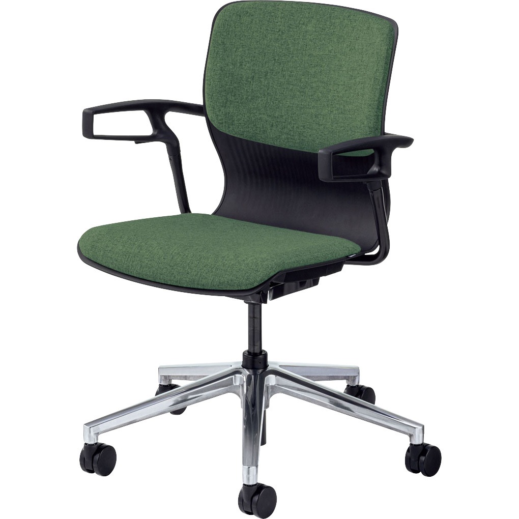 6-118-1916 ミーティングチェア Cazetora[カゼトラ]5本回転脚 内田洋行 質量14.1kg   6-118-1916