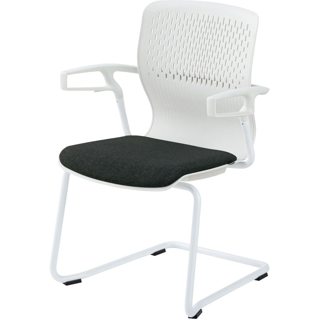 6-118-1300 ミーティングチェア Cazetora[カゼトラ]キャンチレバー 内田洋行 質量11.1kg   6-118-1300 34,437円