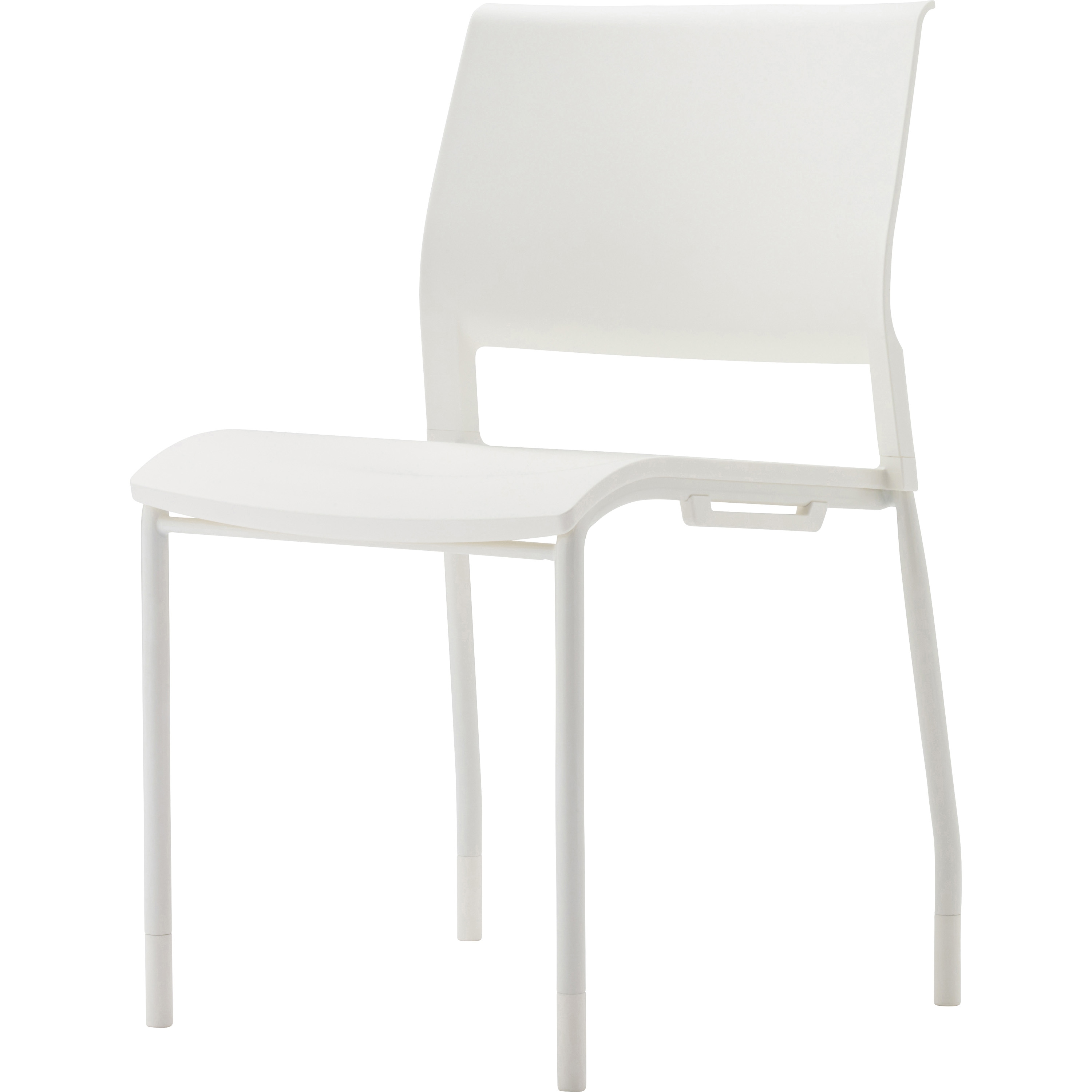 6-110-7521 ミーティングチェア FLPシリーズ 4本脚 内田洋行 ホワイト   6-110-7521 20,705円