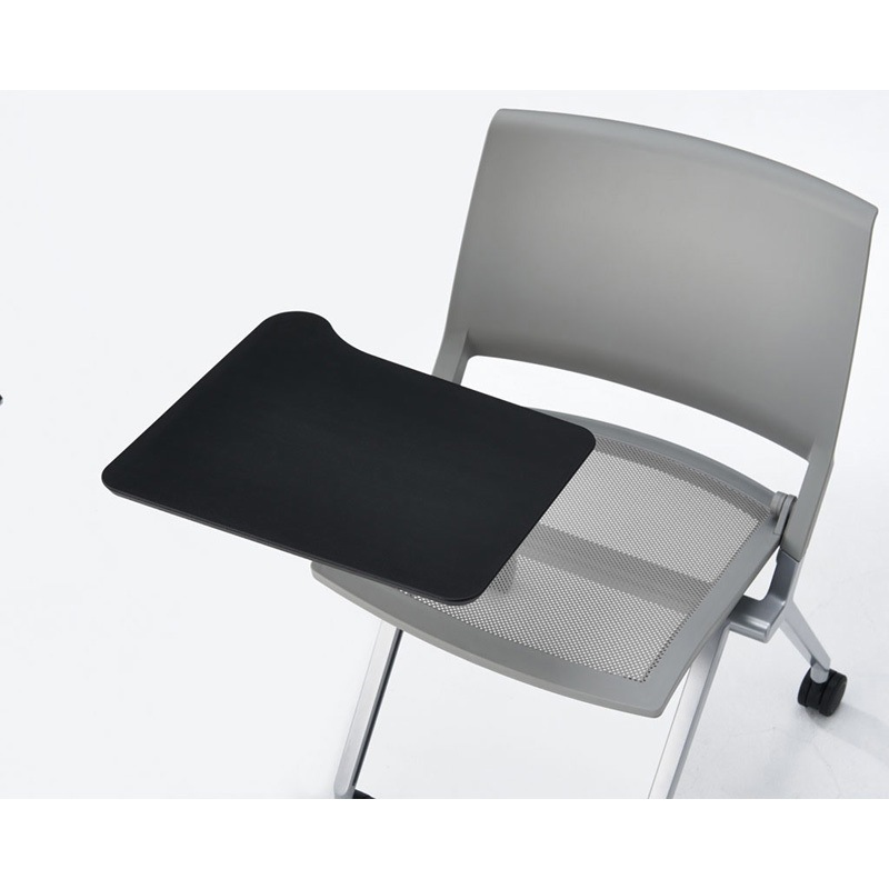 A3対応 テーブル付きミーティングチェア8脚セット 6-110-7599 ミーティングチェア FLPシリーズ ネスティング脚 専用A3