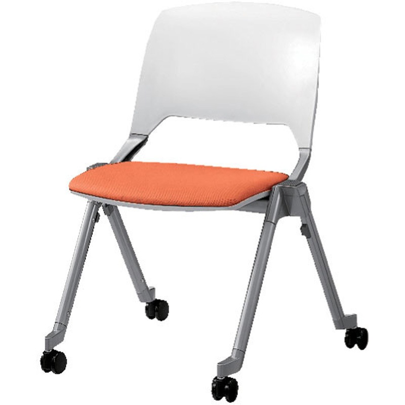 6-110-4203 ミーティングチェア FM-320シリーズ 内田洋行 アルミ 質量6.7kg   6-110-4203