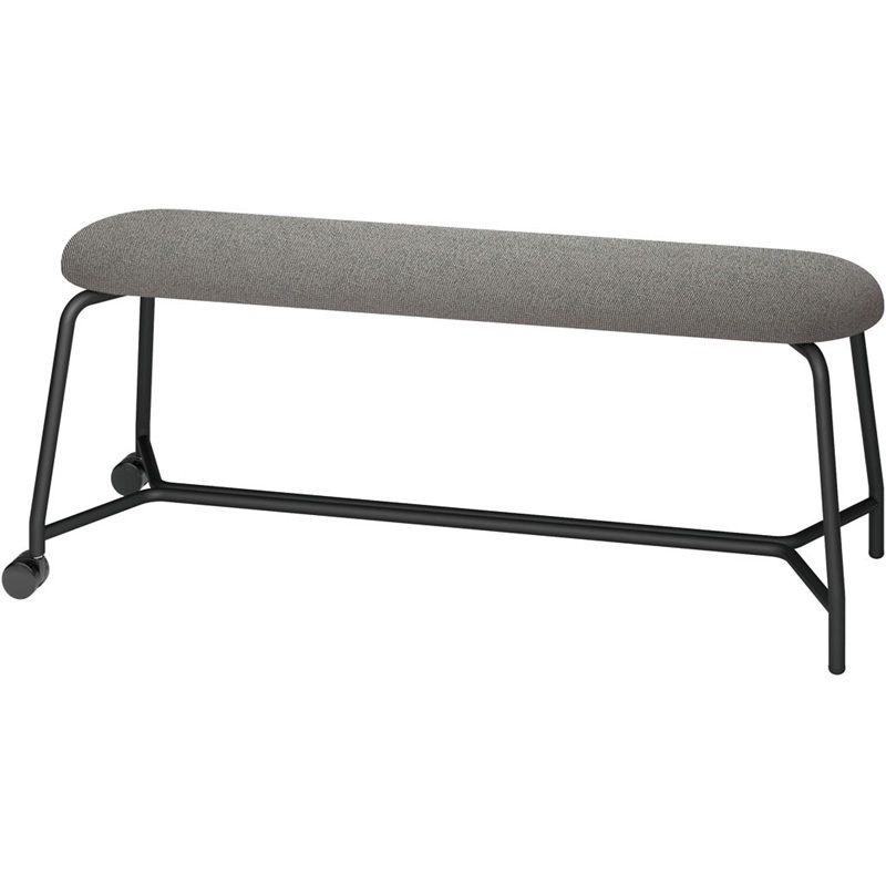 6-113-5501 ミーティングチェア Puller[プラー]ベンチ(片足キャスタータイプ) 1脚 内田洋行 【通販モノタロウ】 32,487円