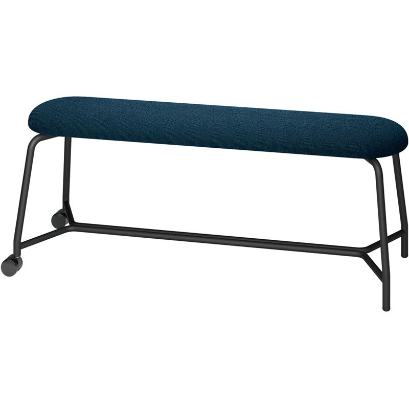 6-113-5504 ミーティングチェア Puller[プラー]ベンチ(片足キャスタータイプ) 1脚 内田洋行 【通販モノタロウ】