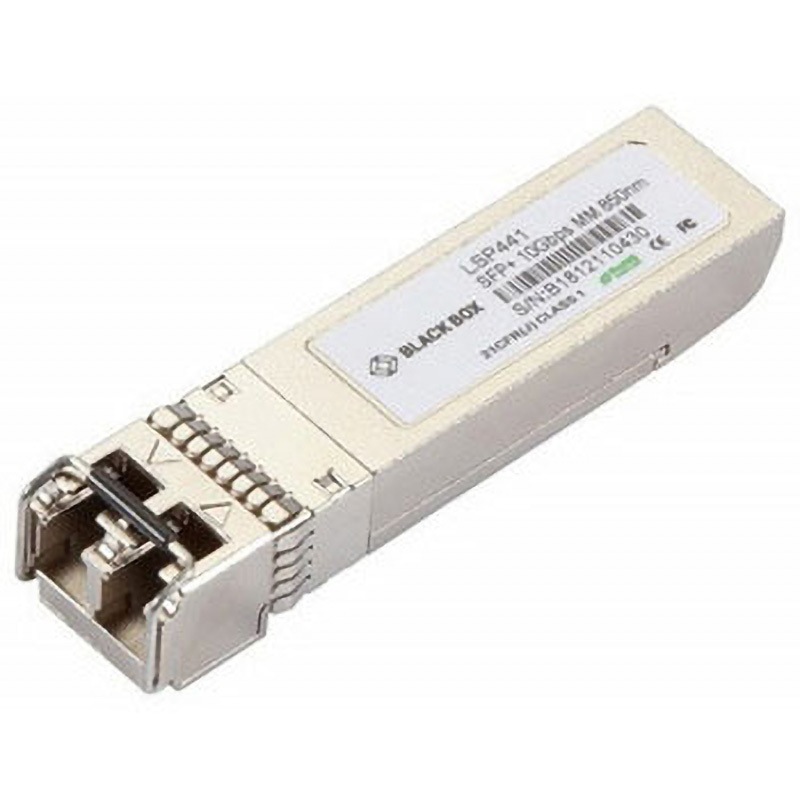 LSP441 SFPモジュール 10GBASEーSR SFP+ マルチモード 850 LC 300m 1個 BLACK BOX 【通販モノタロウ】