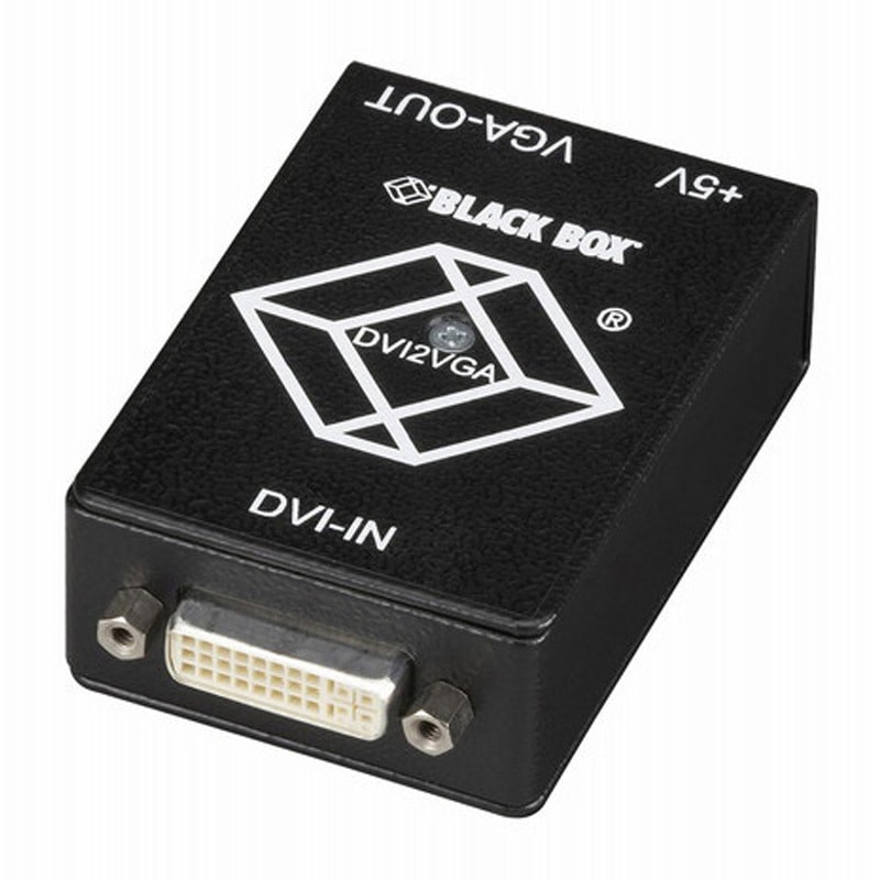 AC1038A DVI-D -> VGA変換アダプタ 1台 BLACK BOX 【通販モノタロウ】