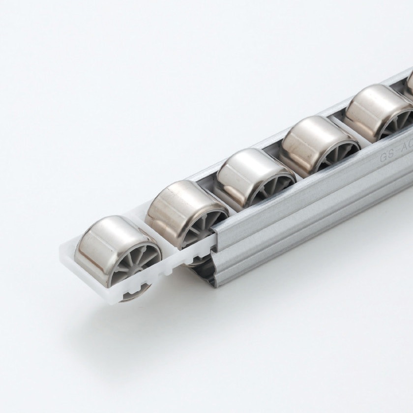 GPR4040SR-3-GI セパレートプラコン ステンレス巻きフラットローラー TMEHジャパン シルバー色