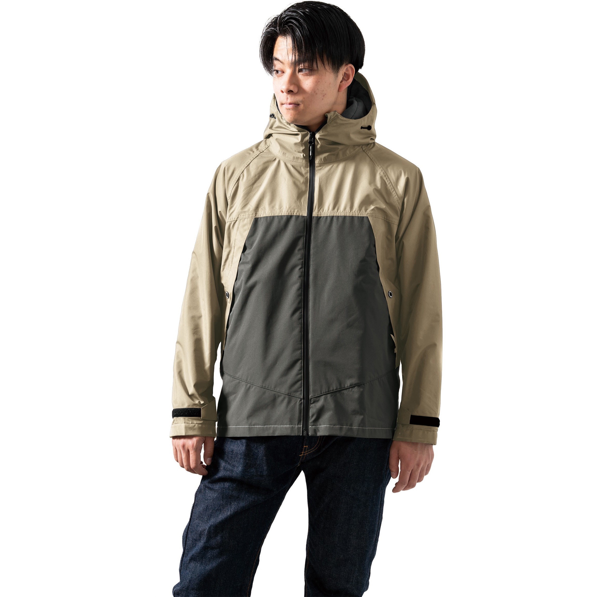 AS-3990 ネクサスヒートレインジャケット makku ベージュ色 1箱 AS