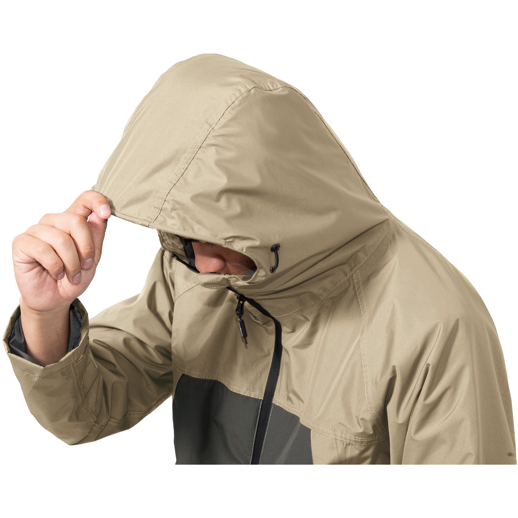 AS-3990 ネクサスヒートレインジャケット makku ベージュ色 1箱 AS