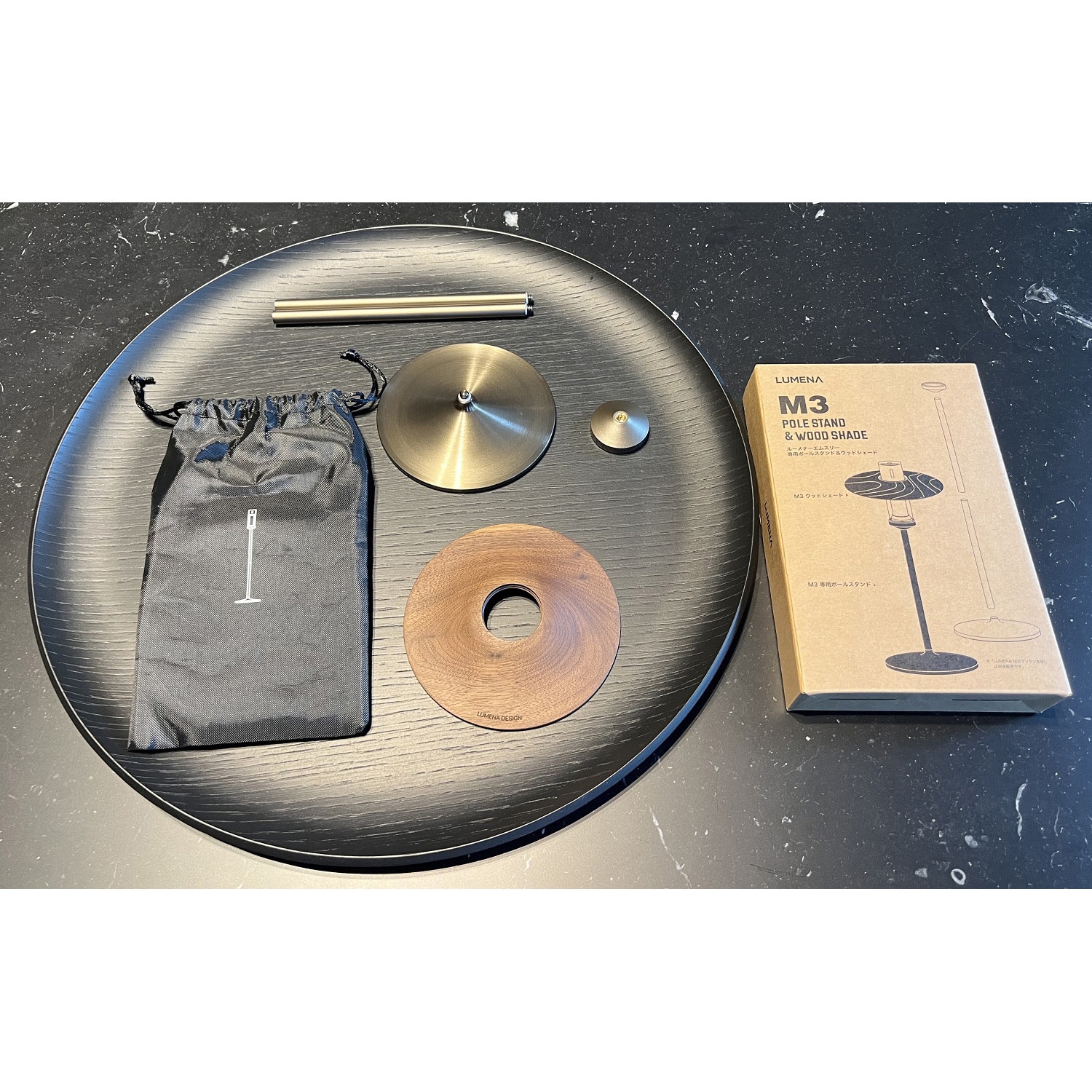 M3PLWD 小型LEDランタン M3 テーブルランプキット 1セット LUMENA(ルーメナー) 【通販モノタロウ】