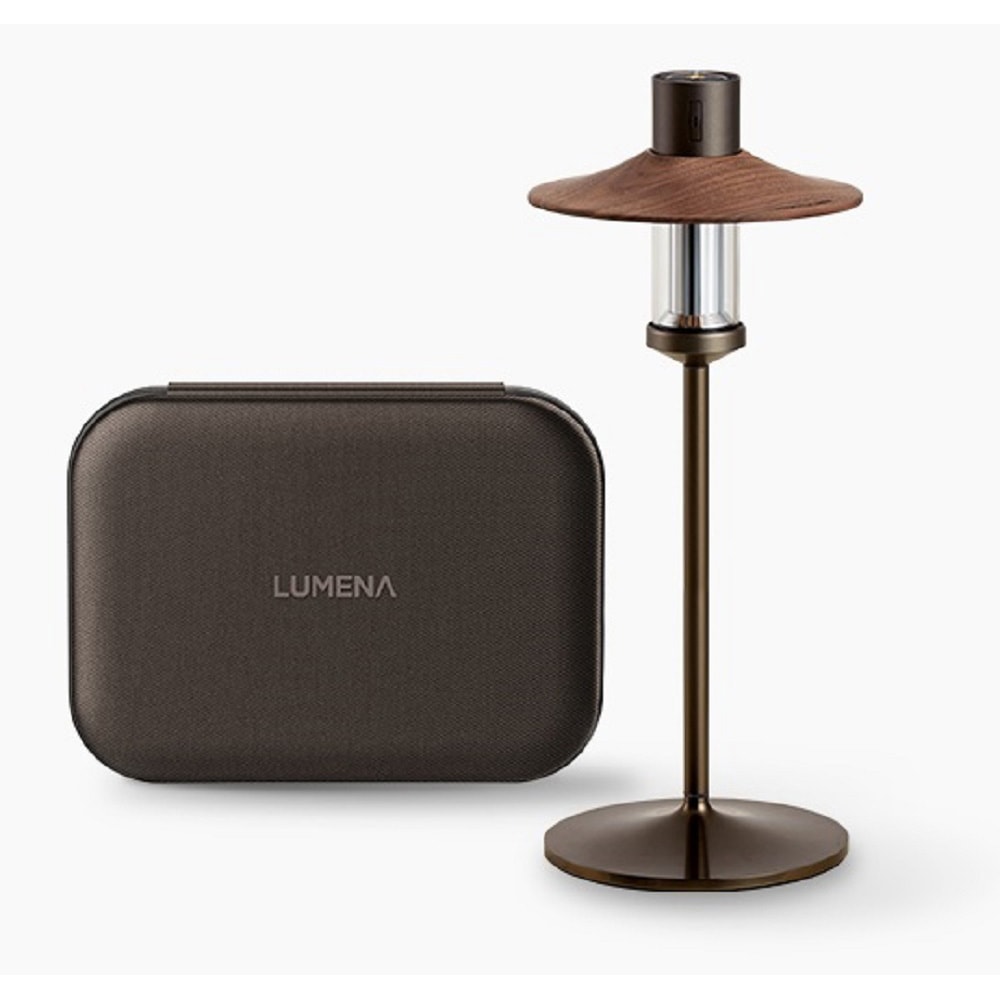 M3TBBR 小型LEDランタン M3 テーブルランプ ブラウン LUMENA(ルーメナー) 明るさ300(同時点灯/MAX明るさ)Lm LG社製3250mAhバッテリー