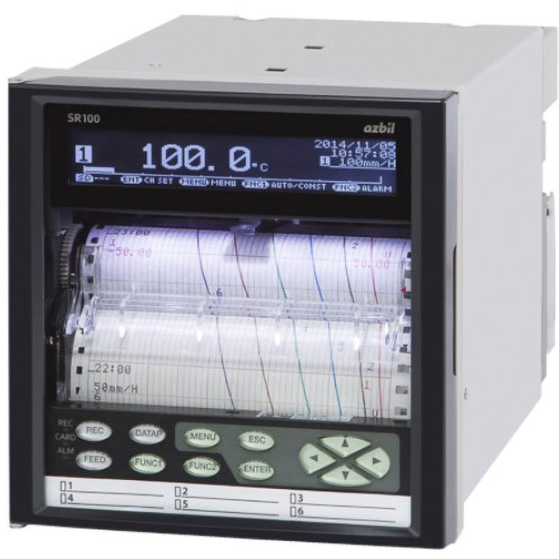 SR-102ANA0NNN ハイブリッド記録計 SR100 1個 azbil(旧:山武