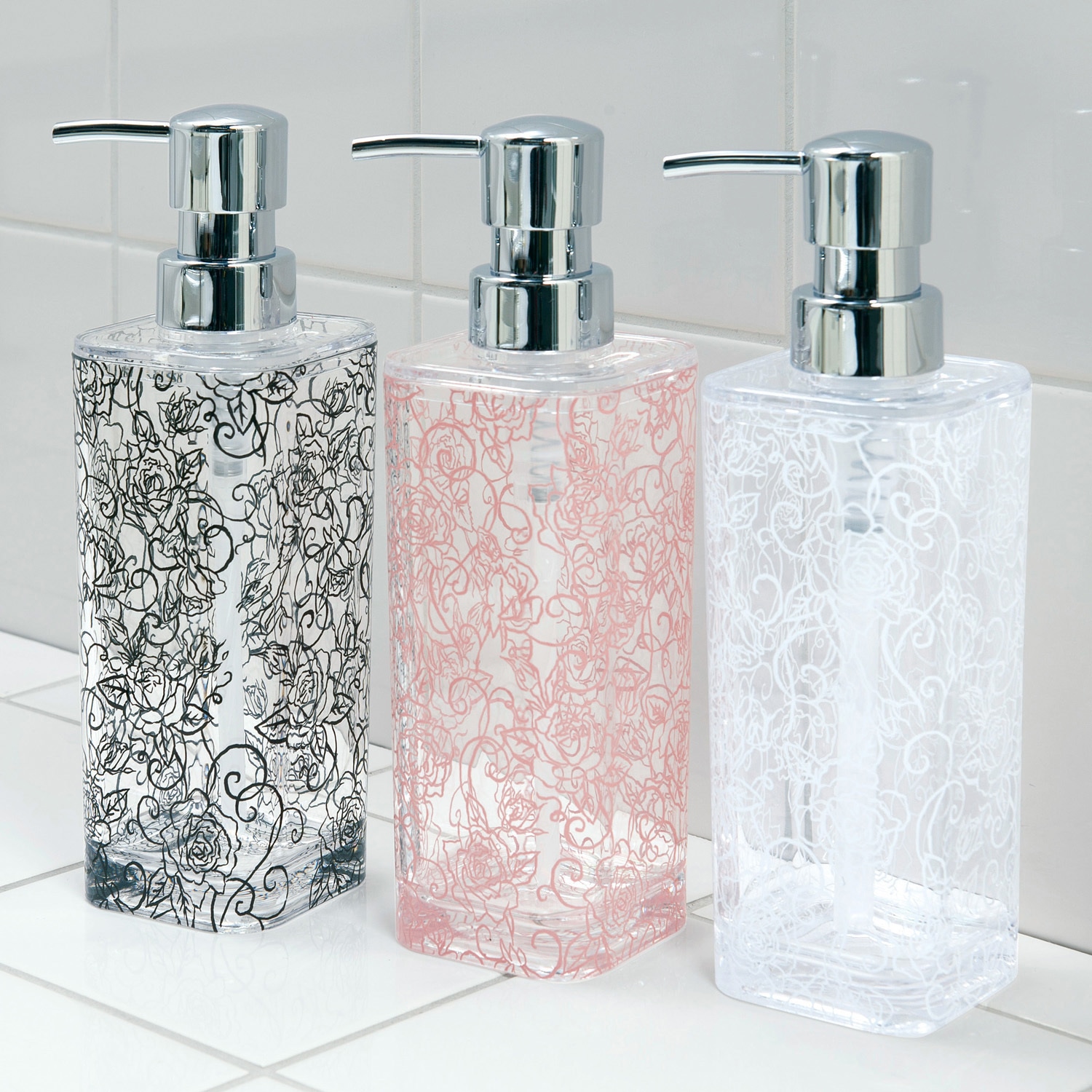 シャンプー ss 79947 クリアローズ シャンプーボトル センコー 容量420mL ホワイト色