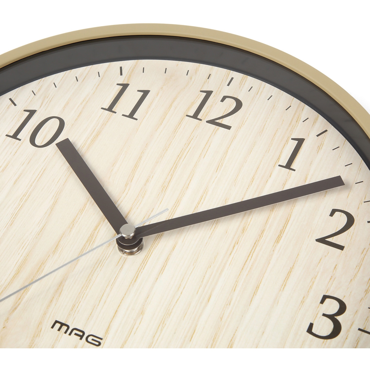 W-742 N-Z MAG掛時計 梓(アズサ) MAG(ノア精密) アナログ ナチュラル色