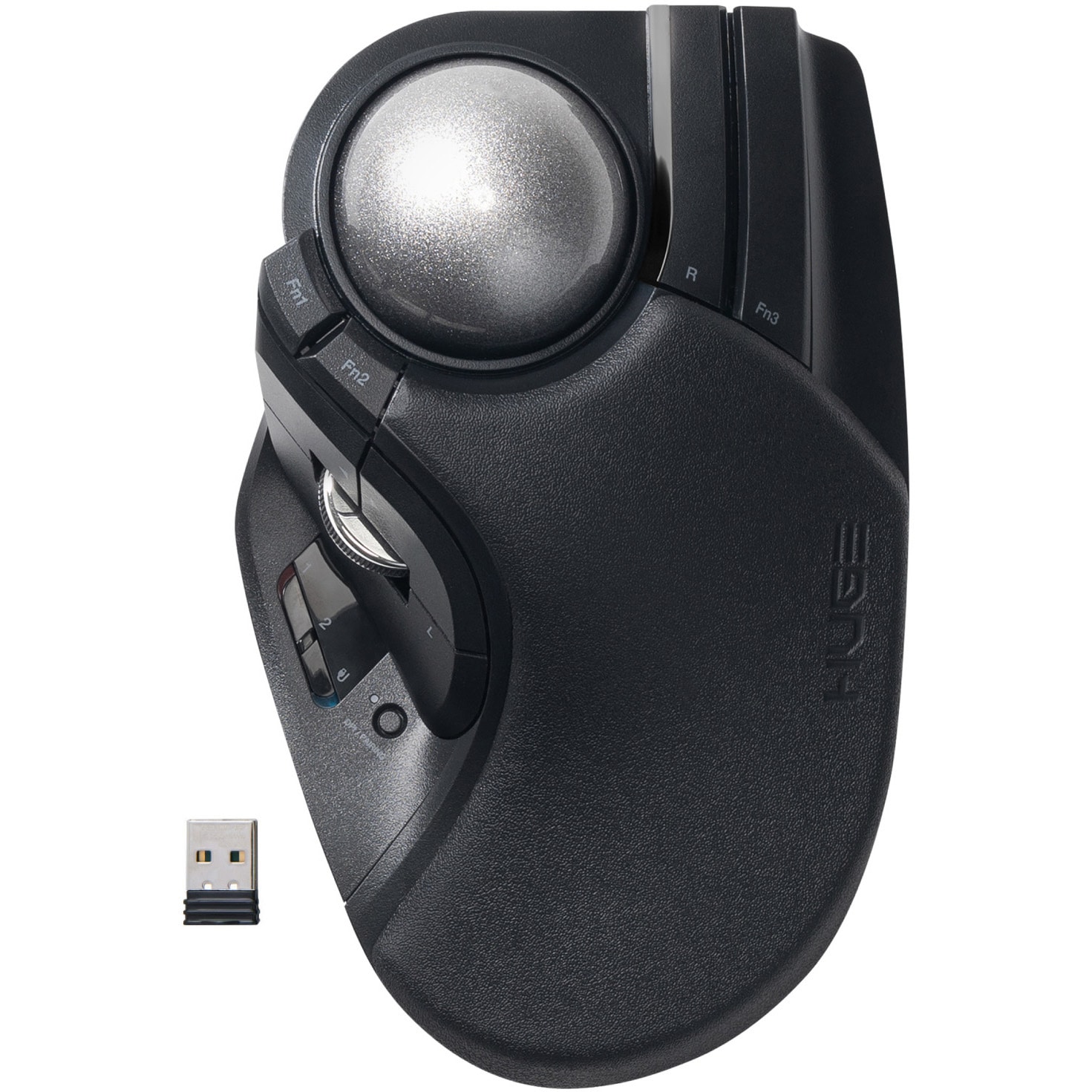 M-HT1URXBK トラックボールマウス 有線 USB 8ボタン 人差し指 大型