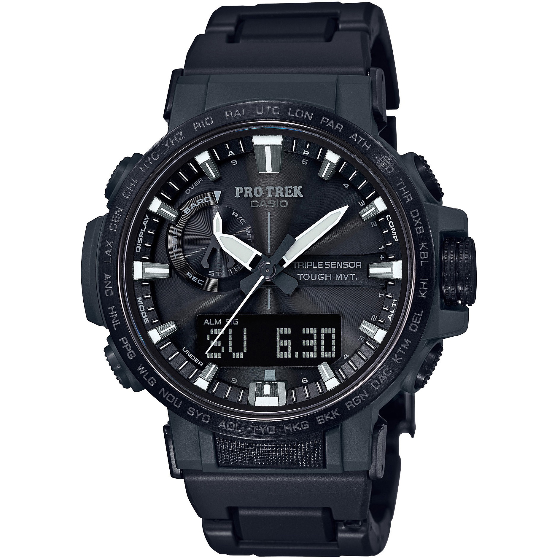 新品 81400円 PRW-60FC-1AJF プロトレック 6000 7000 PRW-60FC-1AJF 電波ソーラーウオッチ PRO TREK 1台 カシオ計算機