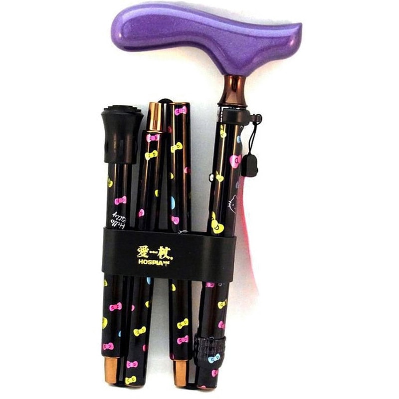 HK-24 愛杖 ハローキティ 折りたたみタイプ ケイホスピア 全長78～88cm