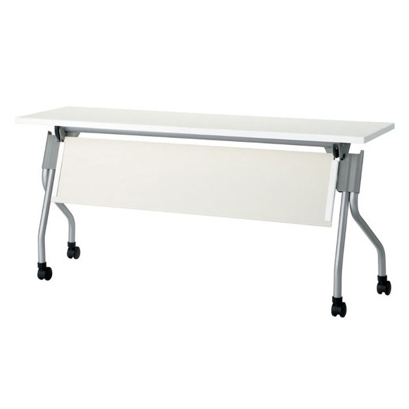 YS-P15WH YS フォールディングテーブル用幕板(組立サービス付き) ジョインテックス 外形寸法1226×15×285mm  YS-P15WH