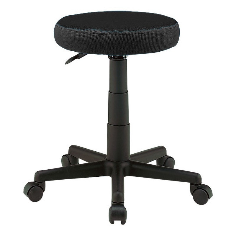 丸イス 布張り キャスター脚(組立サービスなし) ジョインテックス