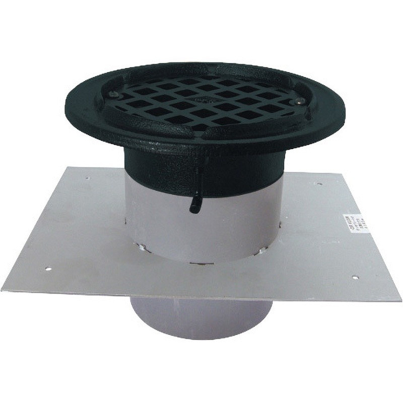 RPS-DR 50 ルーフドレインデッキプレート用 廊下・踊用(モルタル防水・塗膜防水用) 第一機材 打ち込み型