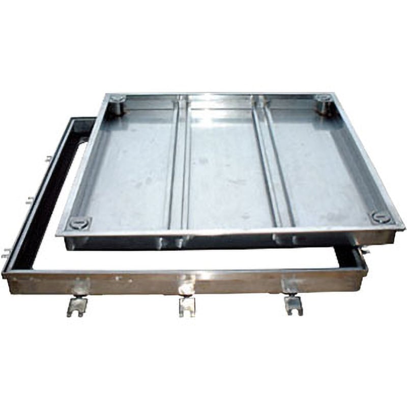 HWP-8S5 450 フロアーハッチモルタル充填用 オールステンレス製 ボルト固定式密閉型(防水型・防臭型) 1個 第一機材 【通販モノタロウ】 58,980円