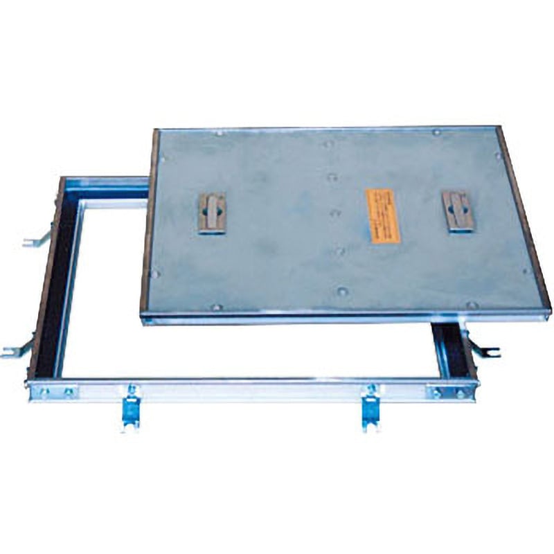 H-7 350 フロアーハッチPタイル貼物用 ステンレス目地 ガタツキ防止型 第一機材 落込取手型仕様   H-7 350 21,980円