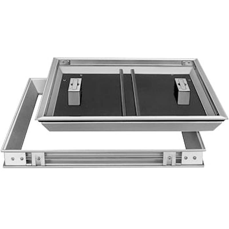 D-4S 200 フロアーハッチ モルタル充填用 アルミ目地デルタハッチ 簡易密閉型(一般用) 第一機材 落込取手型仕様   D-4S 200 12,980円