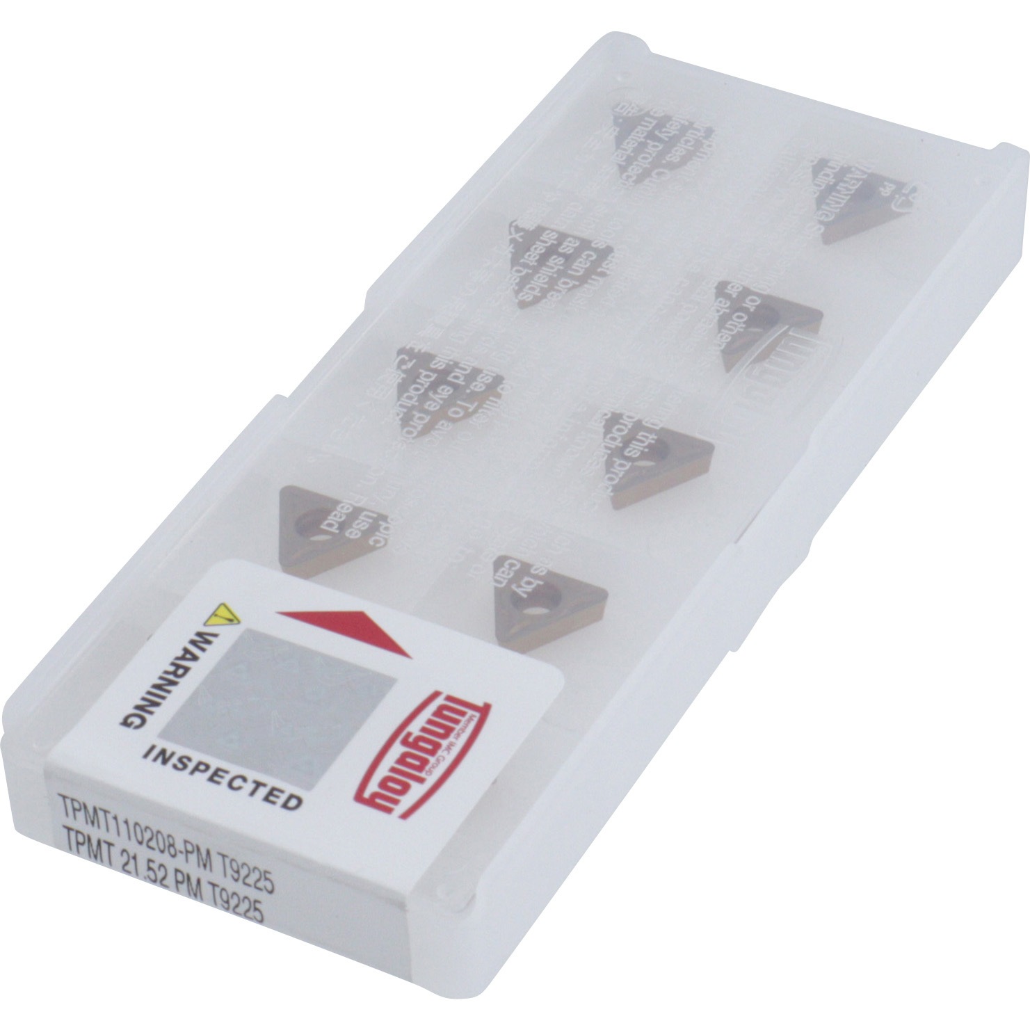 TPMT110208-PM T9225 チップ TPMT-PM タンガロイ 片面 正三角形 コーナー半径0.8mm 1箱(10個) TPMT110208-PM T9225 5,725円
