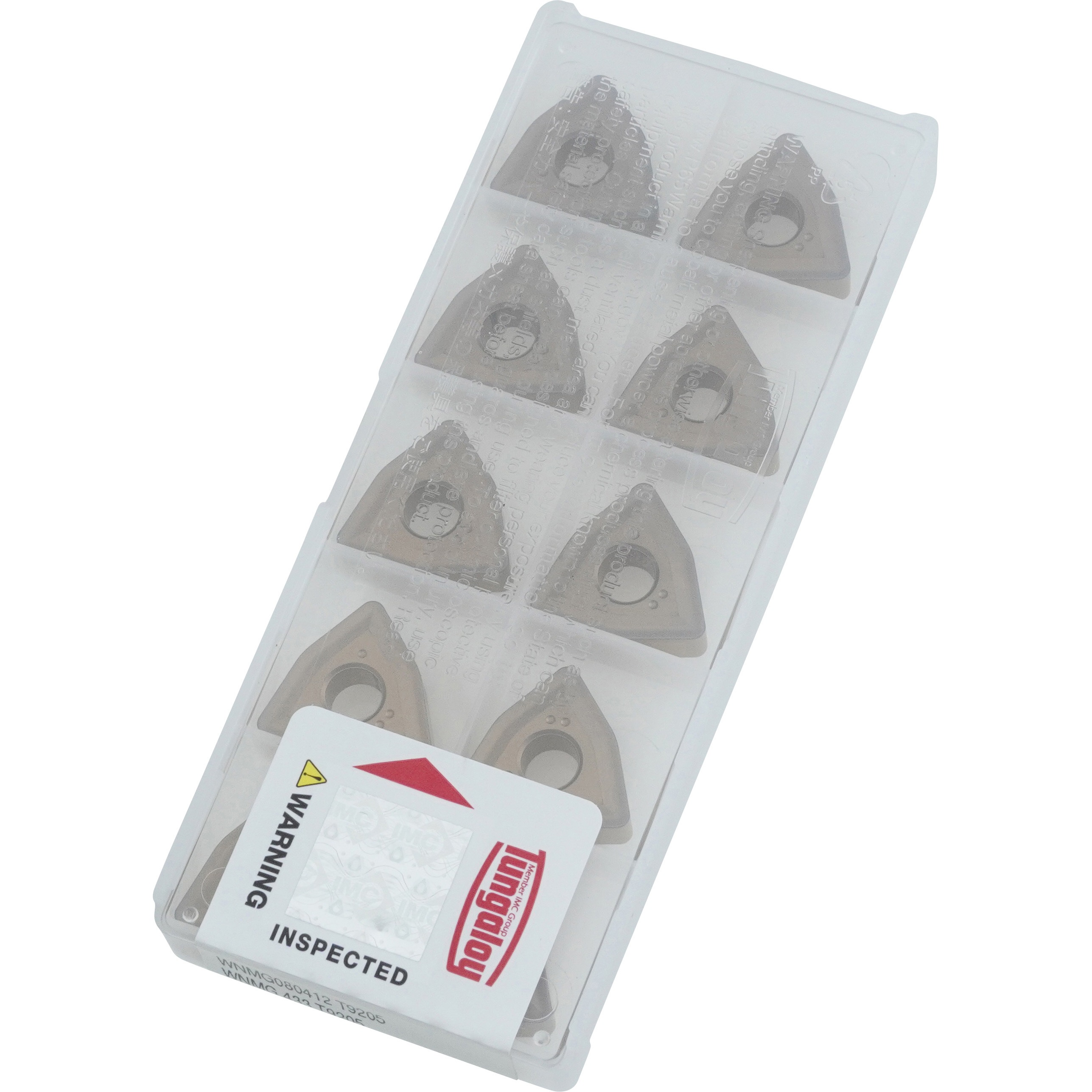 タンガロイ チップ (10個) WNMG080412-ZF AH8015 (WNMG080412ZFAH8015