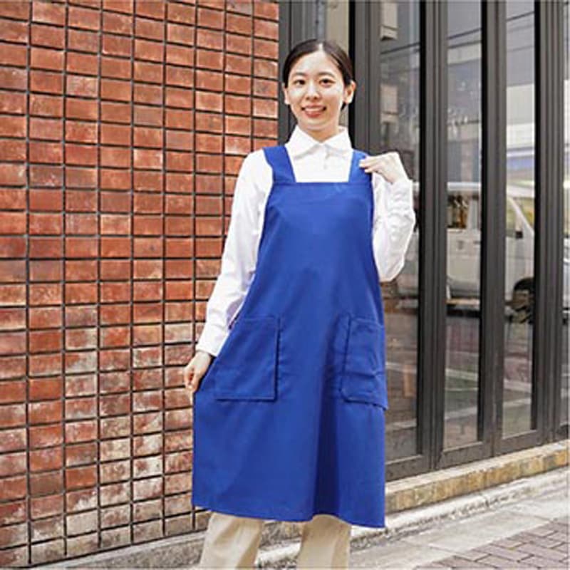 新品 未使用 POTECHINO エプロン 新品未使用】POTECHINO 花柄刺繍長袖