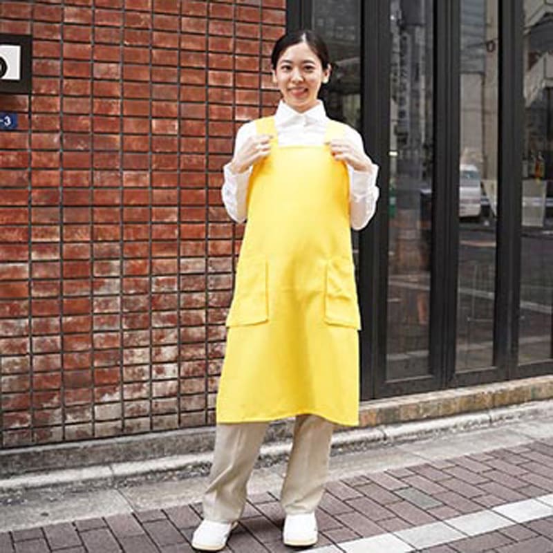 yellow pelota ワンピース　エプロン　2y yellow pelota ワンピース エプロン 2y