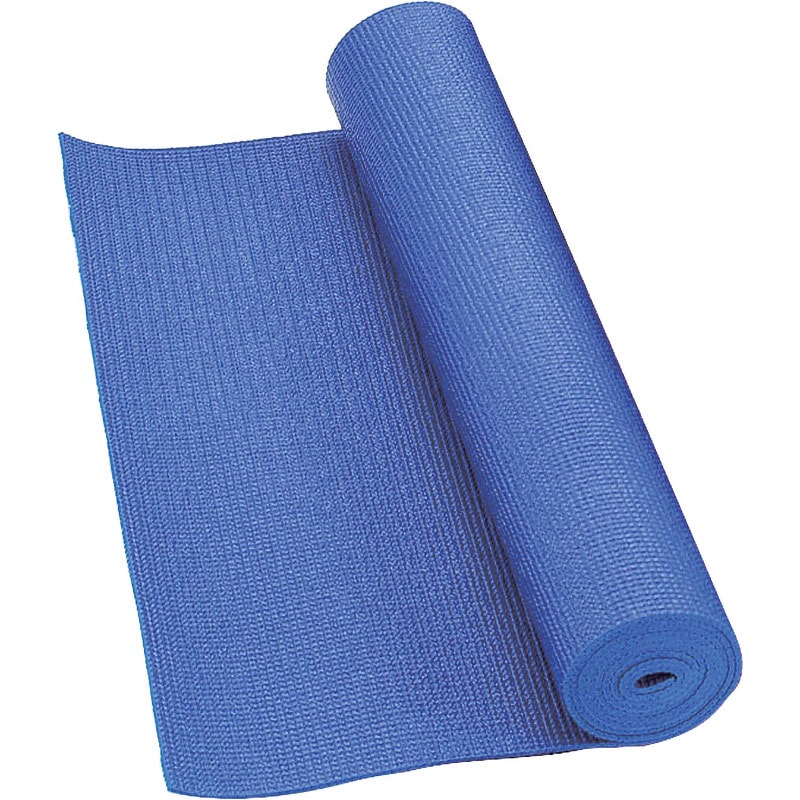 UR-0865 ヨガマット CAPTAIN STAG ポリ塩化ビニル製 ブルー色